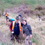 Cass Bay planting volunteers